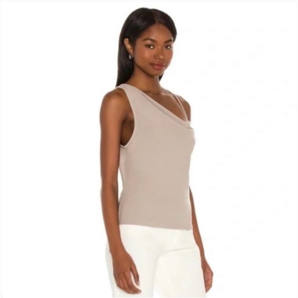 Lovers + Friends Tops - Lovers and Friends Cindi Tank Top in Warm Grey Size M